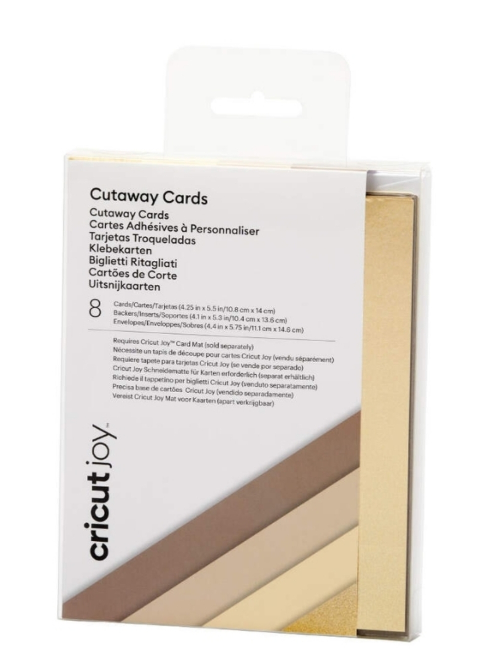 🐭♡Cricut Joy Cutaway Cards, Neutrals Sampler